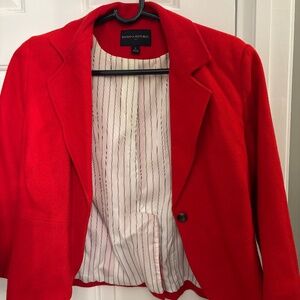 Banana Republic Red Blazer size 8